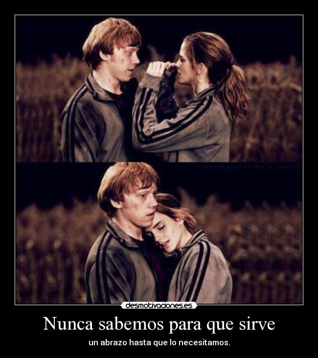 Nunca sabemos para que sirve -