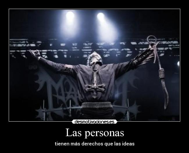 Las personas -