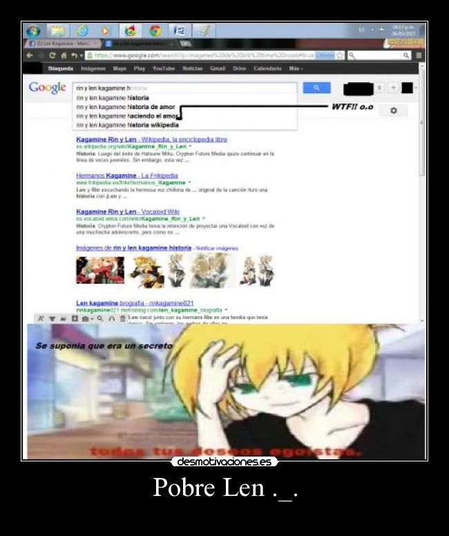 Pobre Len ._. -