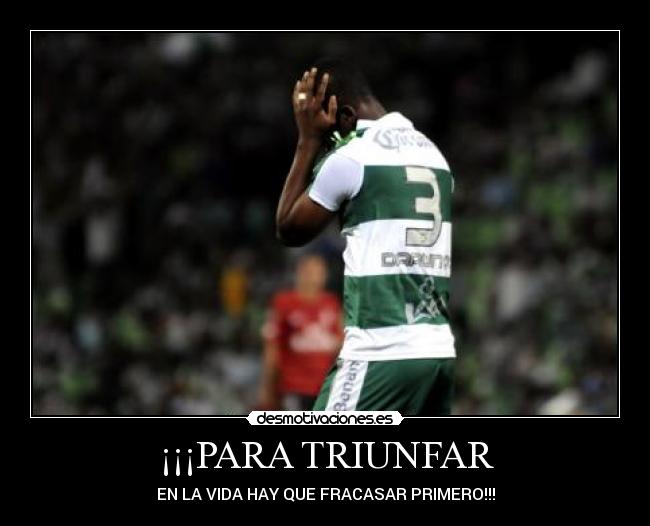 ¡¡¡PARA TRIUNFAR -