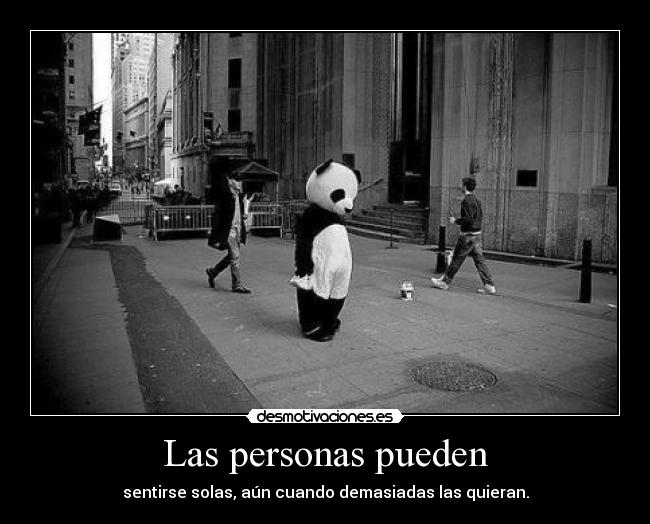 Las personas pueden - 