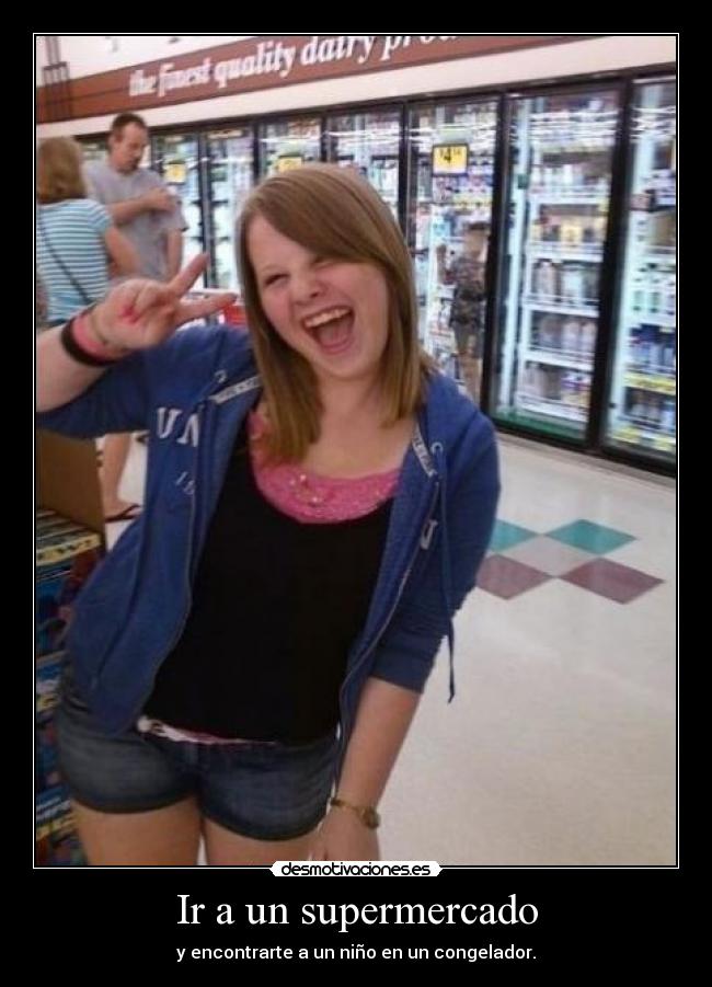Ir a un supermercado - 