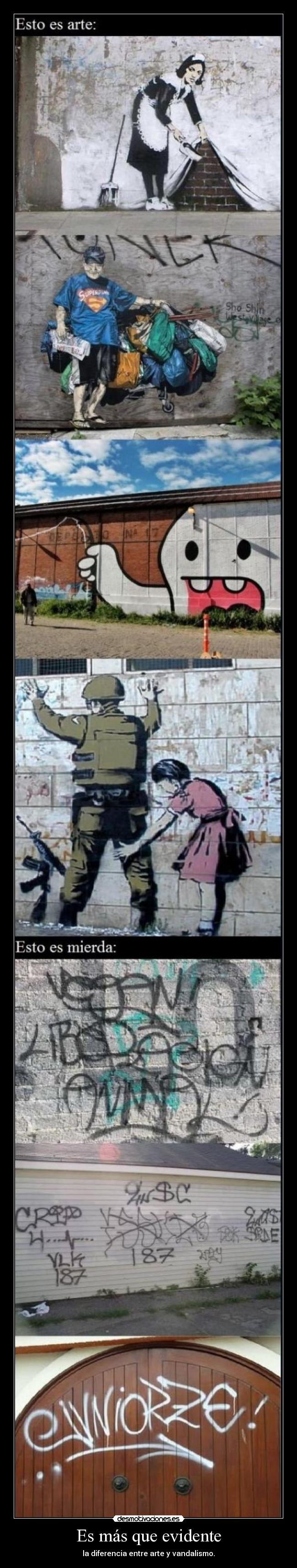 Es más que evidente - 