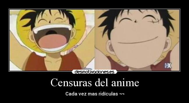 Censuras del anime -