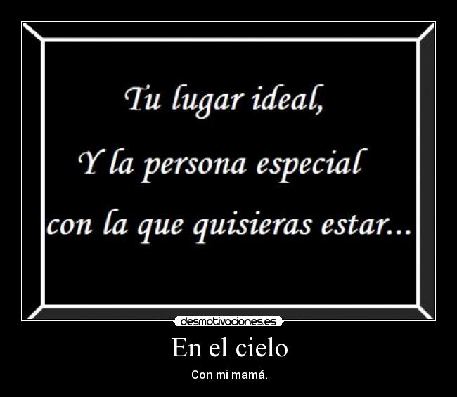 En el cielo - 