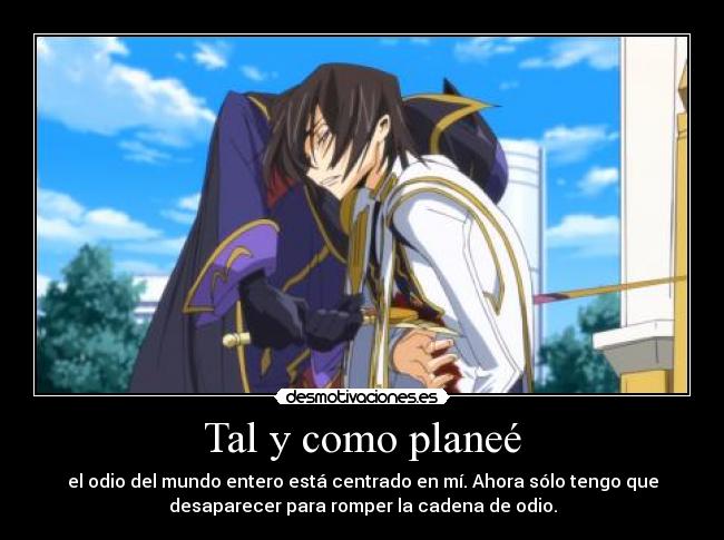 carteles lelouch codegeass anime desmotivaciones