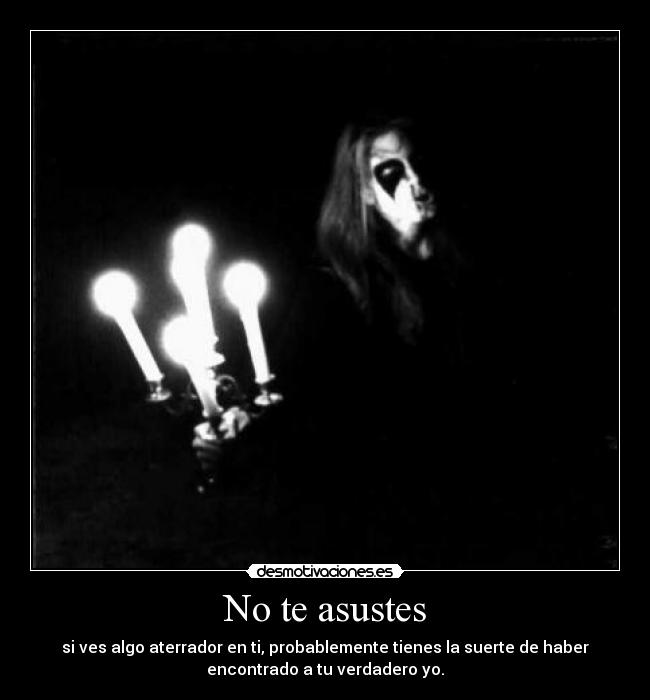 No te asustes - 