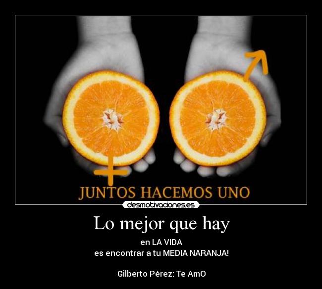 carteles media naranja desmotivaciones