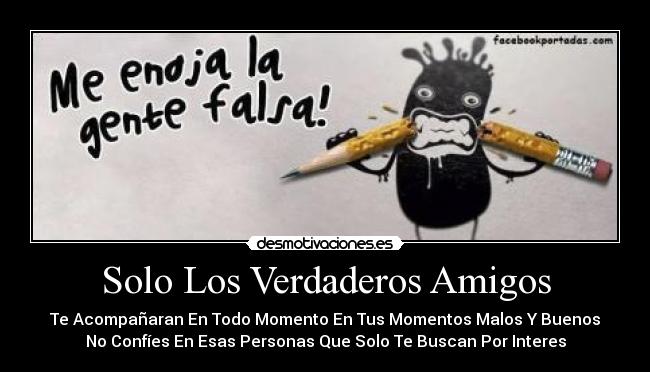 Solo Los Verdaderos Amigos -