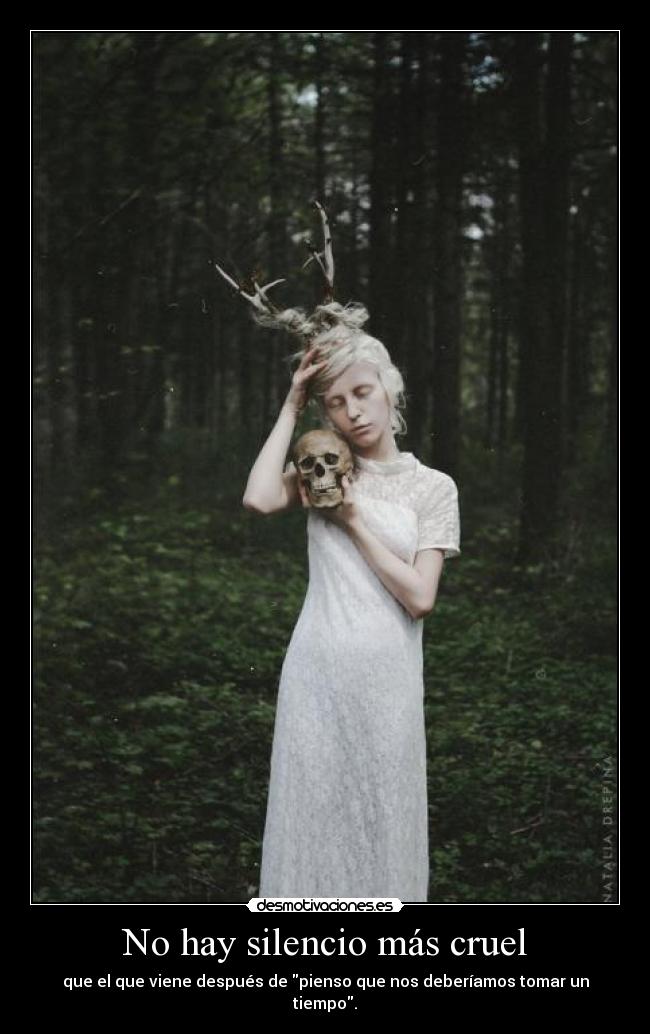 No hay silencio más cruel - 