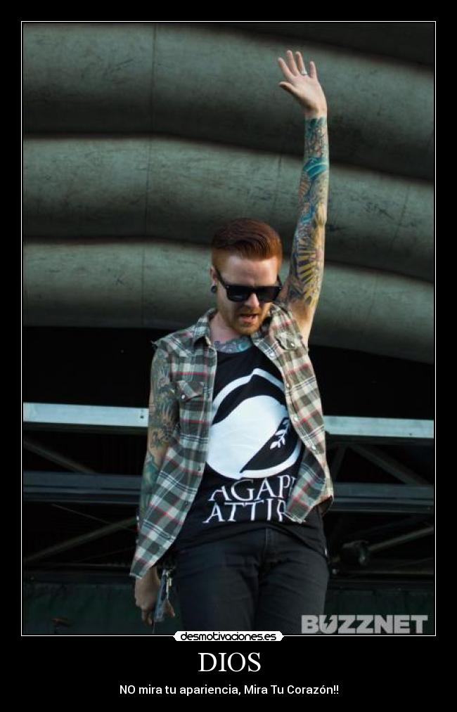 DIOS - NO mira tu apariencia, Mira Tu Corazón!!