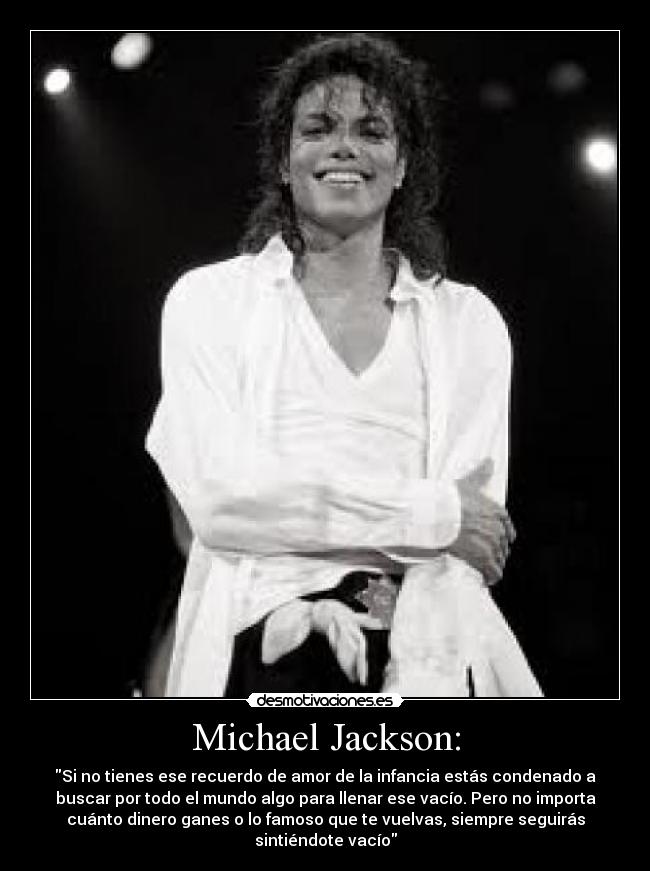 Michael Jackson: -