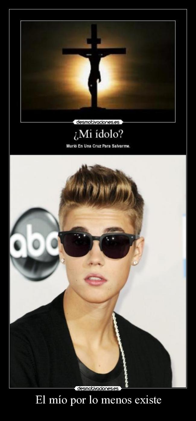 El mío por lo menos existe -