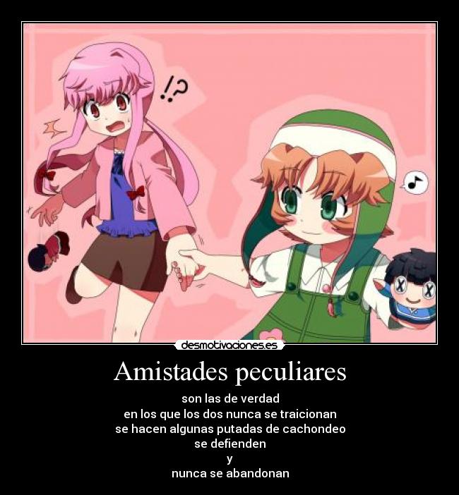 Amistades peculiares -