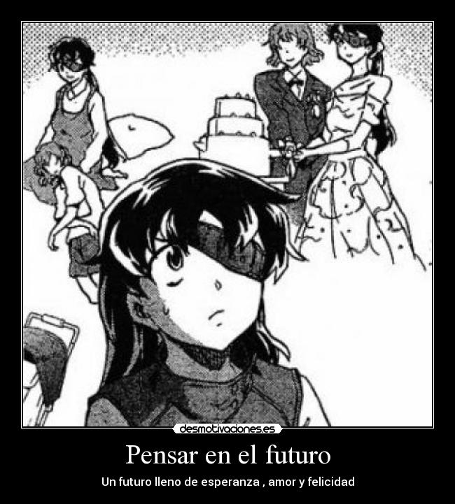 carteles mirai nikki anime desmotivaciones