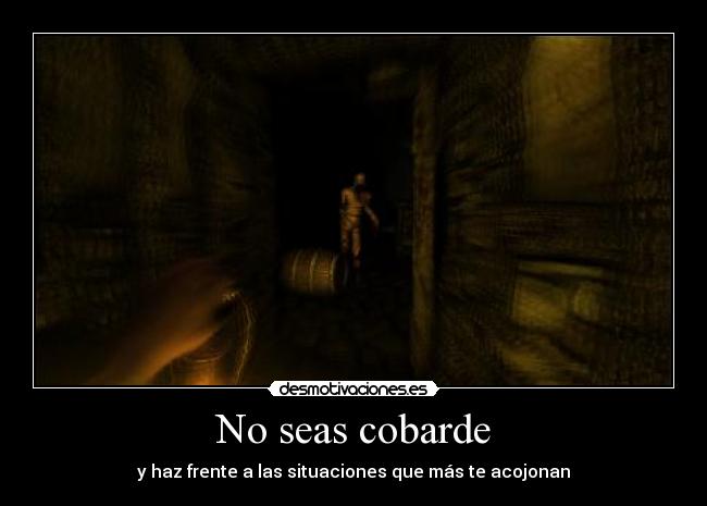 carteles amnesia the dark descent monstruos desmotivaciones