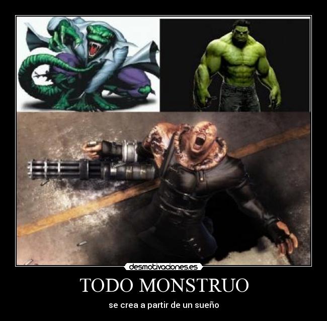 TODO MONSTRUO -