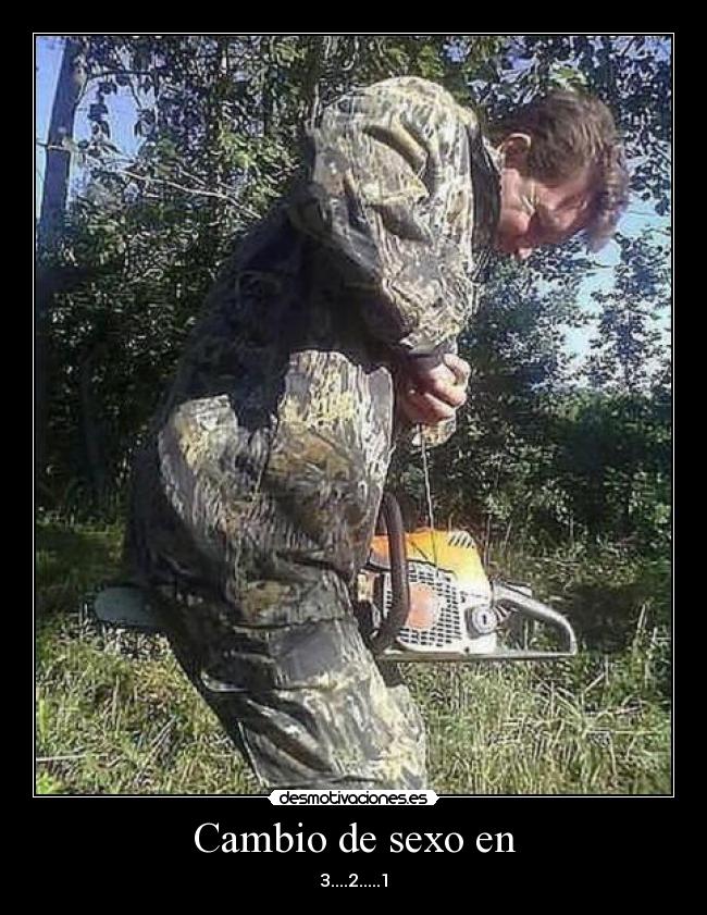 Cambio de sexo en - 