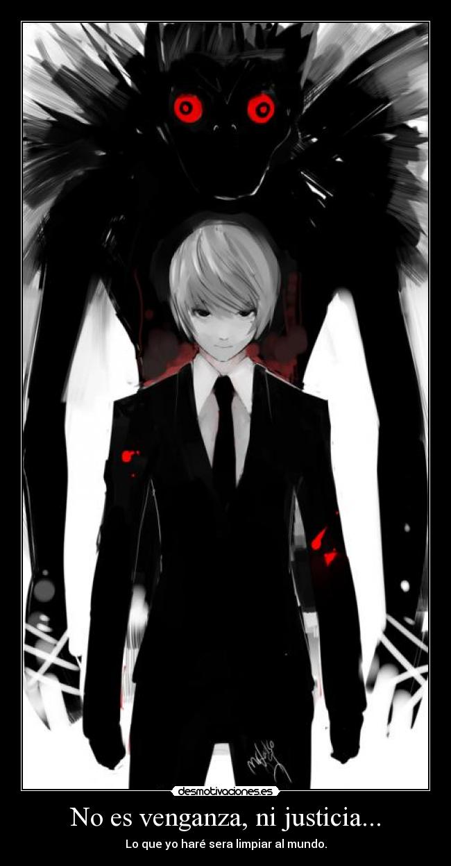 No es venganza, ni justicia... -