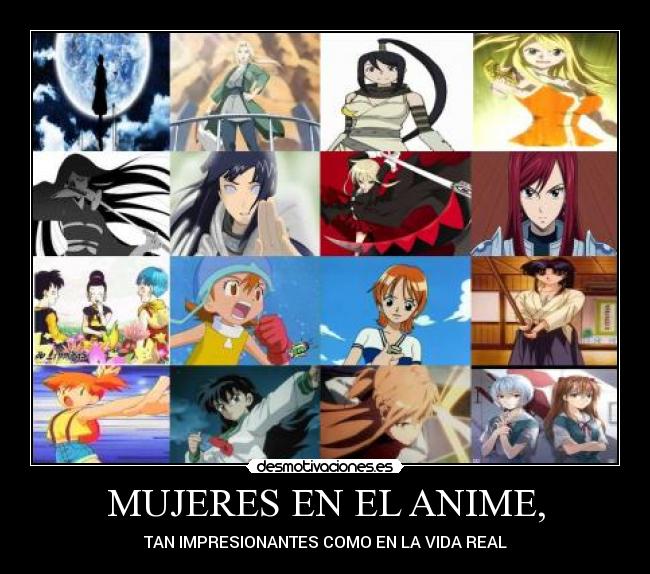 MUJERES EN EL ANIME, - 