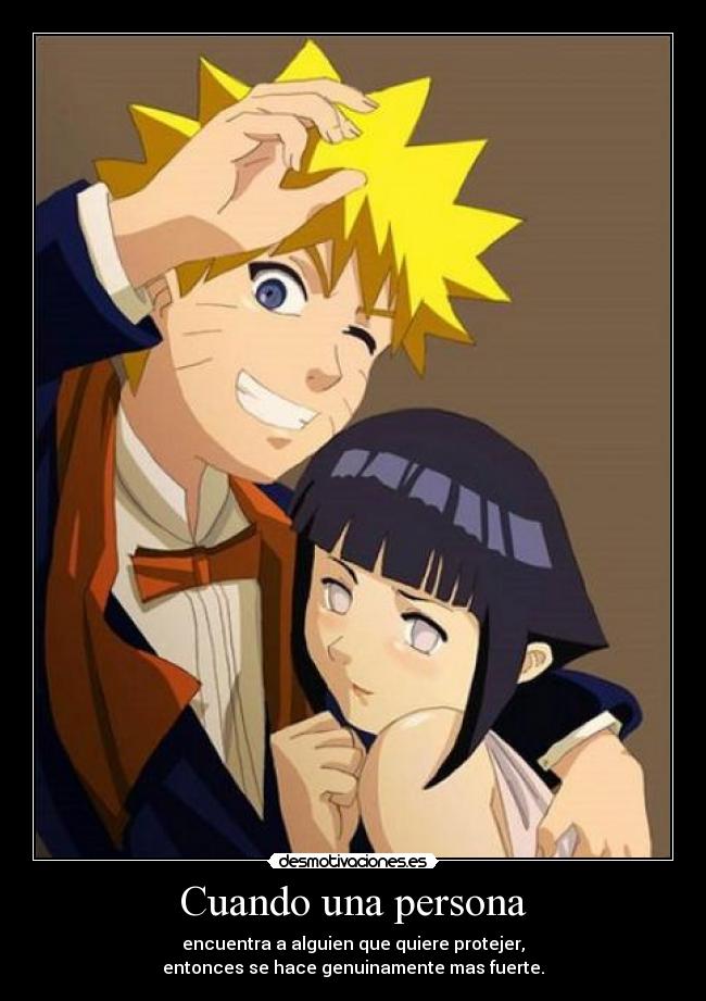 Cuando una persona -