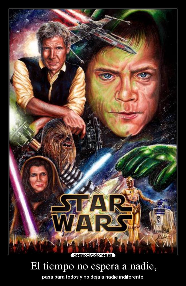 El tiempo no espera a nadie, - 