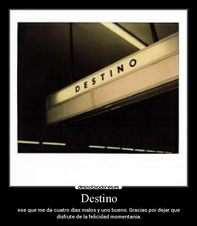 Destino -