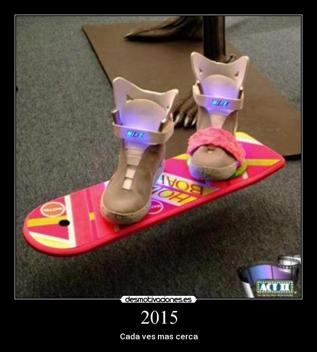 carteles 2015 nike mag volver futuro back desmotivaciones