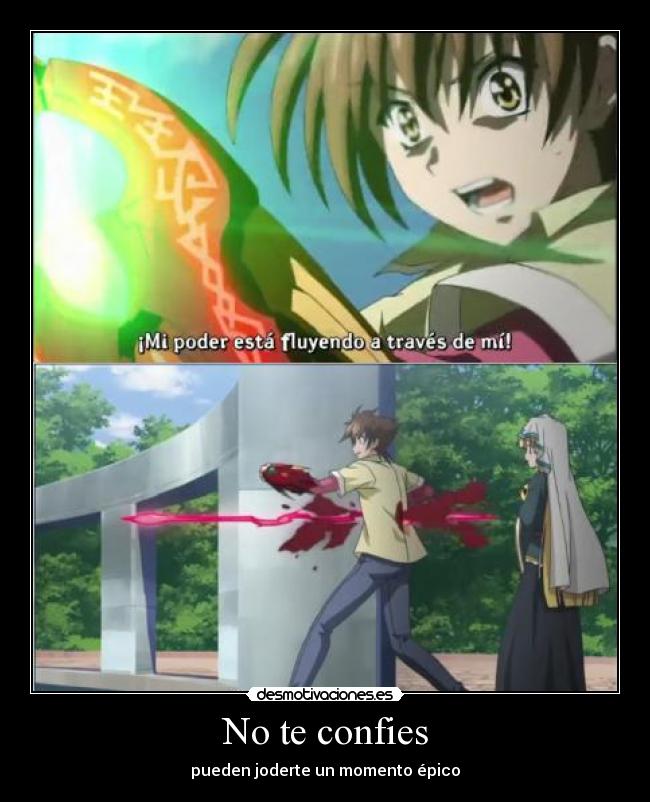carteles highschool dxd anime otaku joder momento epico bajar guardia desmotivaciones