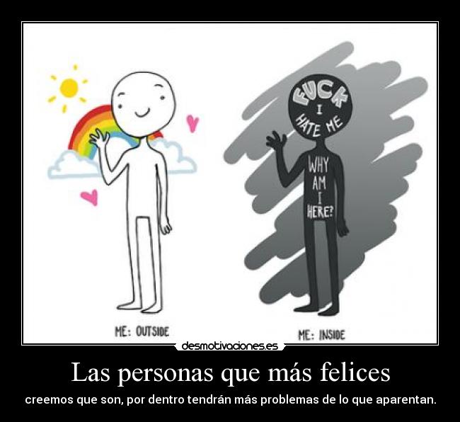 Las personas que más felices -