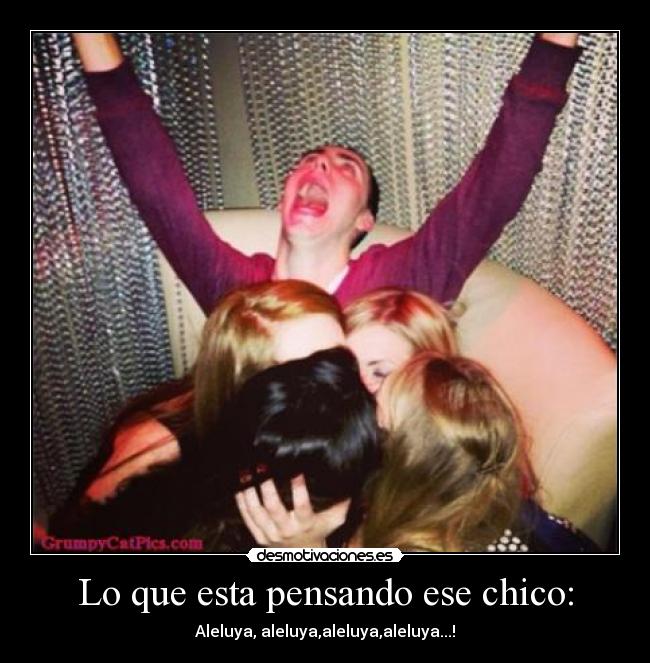 Lo que esta pensando ese chico: -