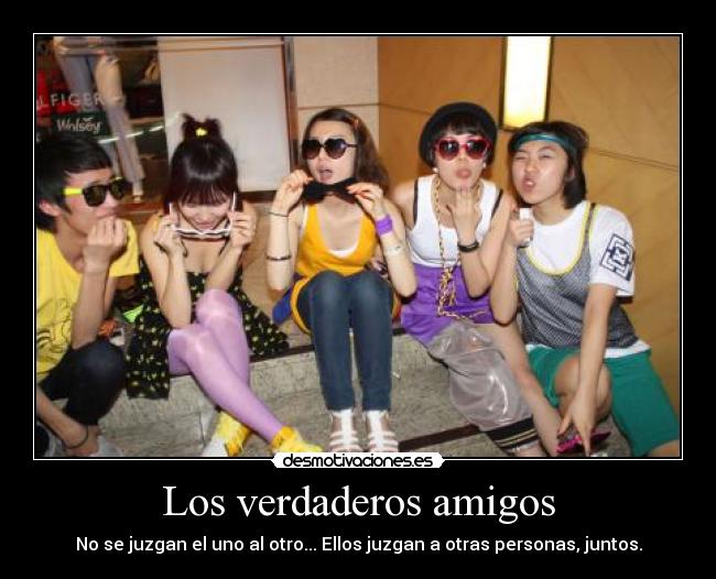 Los verdaderos amigos -