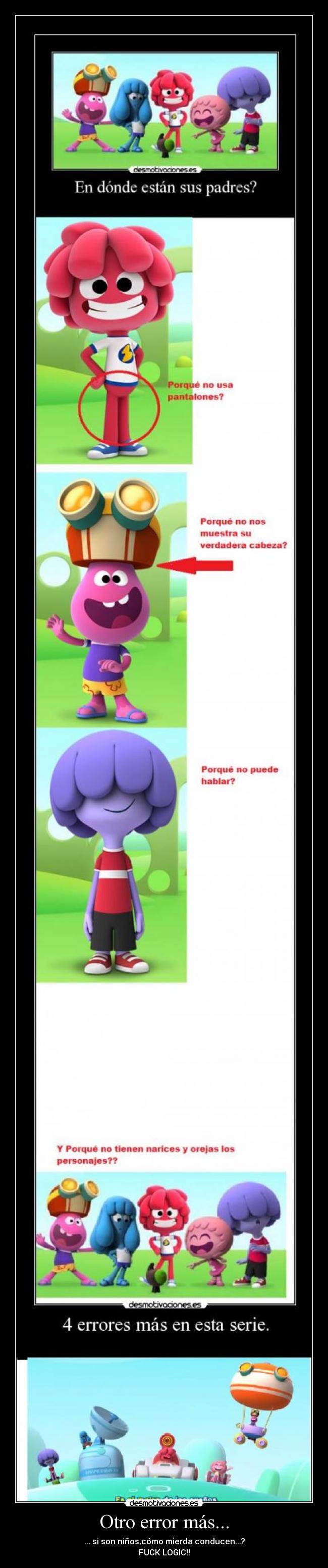 carteles jelly jamm fuck logic error mas desmotivaciones