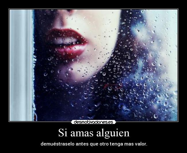 Si amas alguien - 