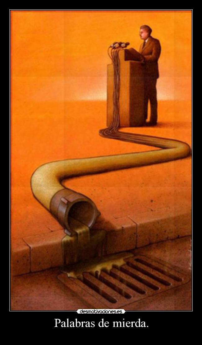 Palabras de mierda. - 