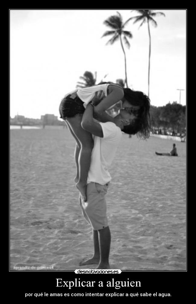 Explicar a alguien -