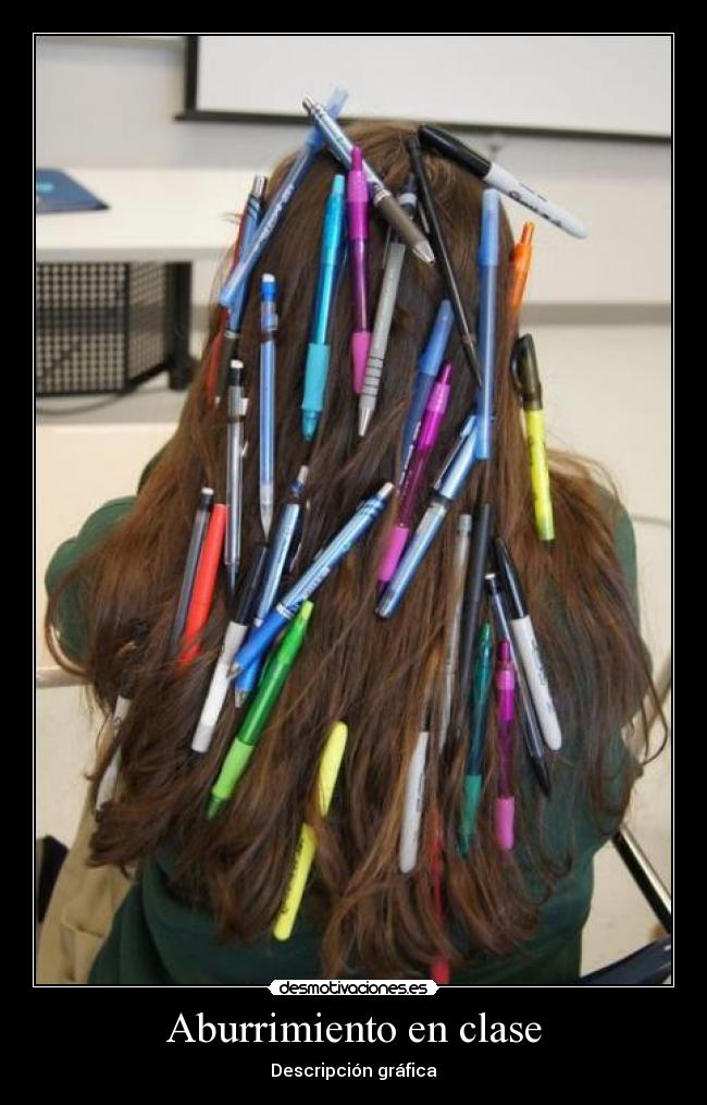 Aburrimiento en clase - 