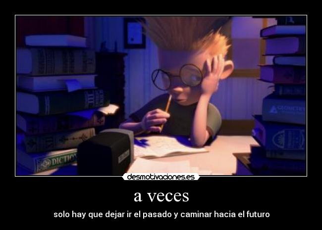a veces -