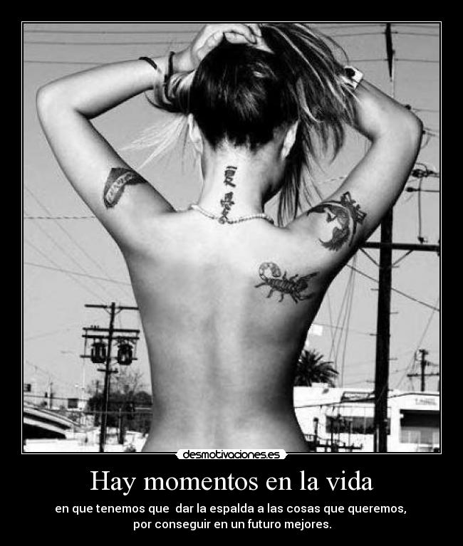 Hay momentos en la vida - 