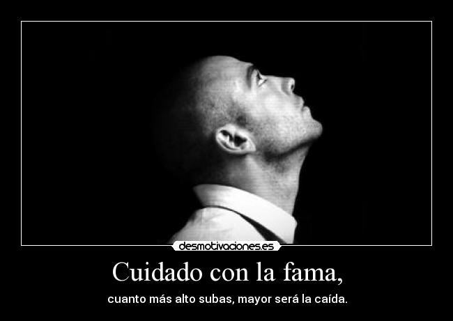 carteles fama desmotivaciones