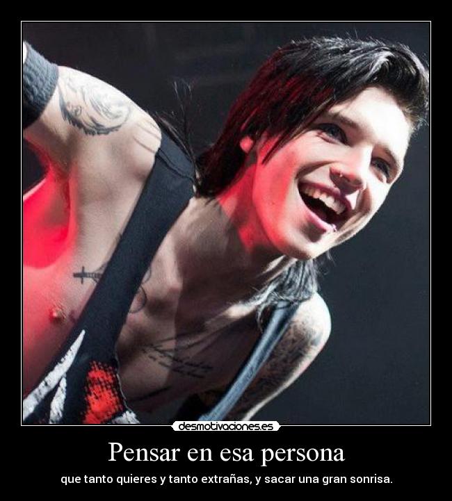 Pensar en esa persona -