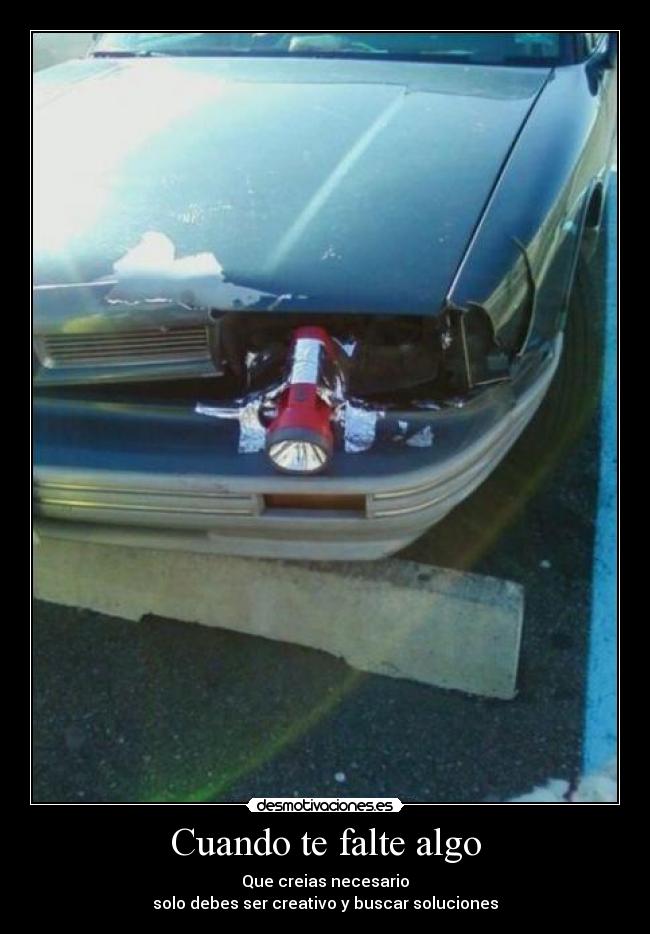 Cuando te falte algo -