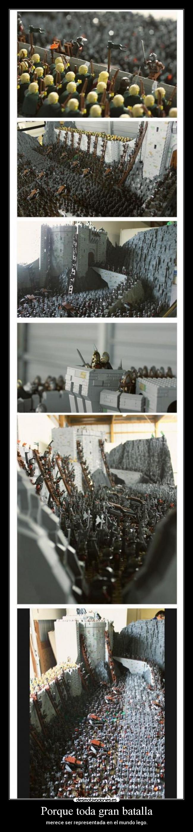 Porque toda gran batalla -