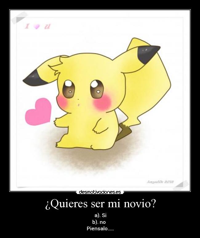 ¿Quieres ser mi novio? - 