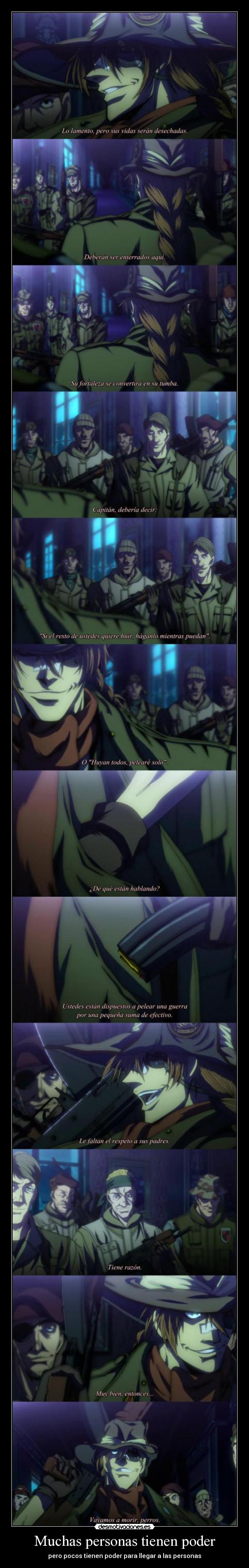 Muchas personas tienen poder -