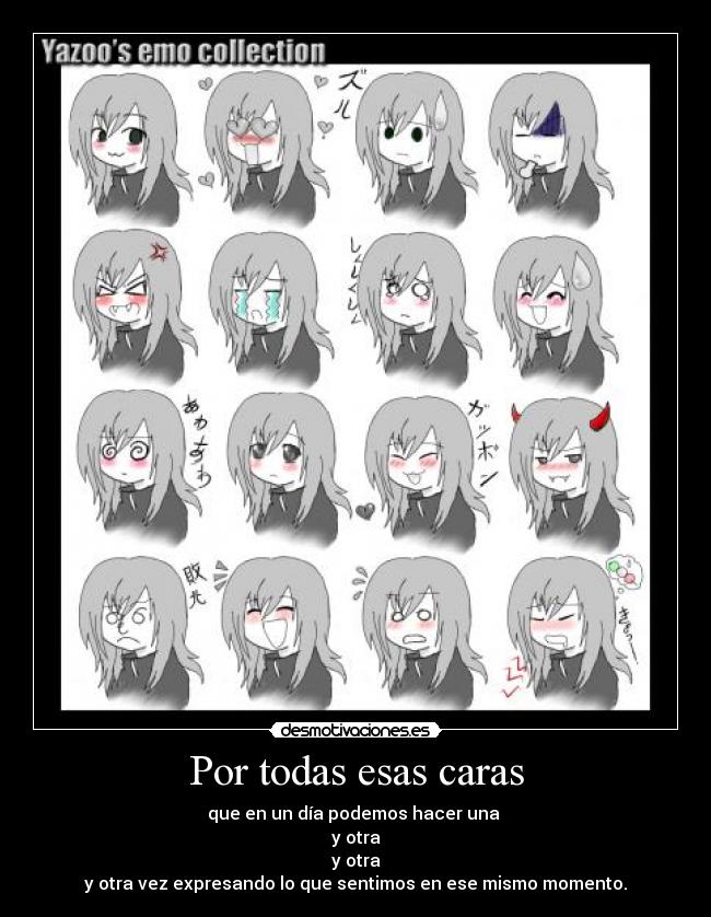 Por todas esas caras - 