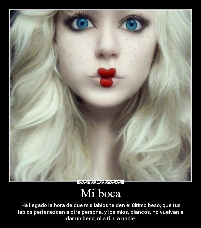 Mi boca -