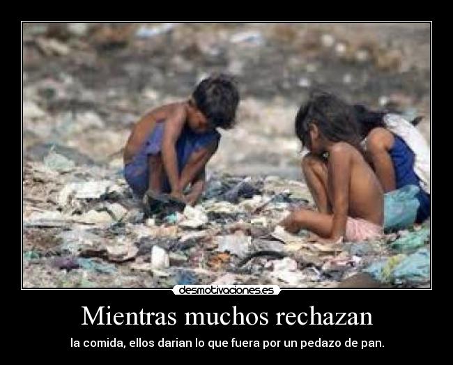 Mientras muchos rechazan -