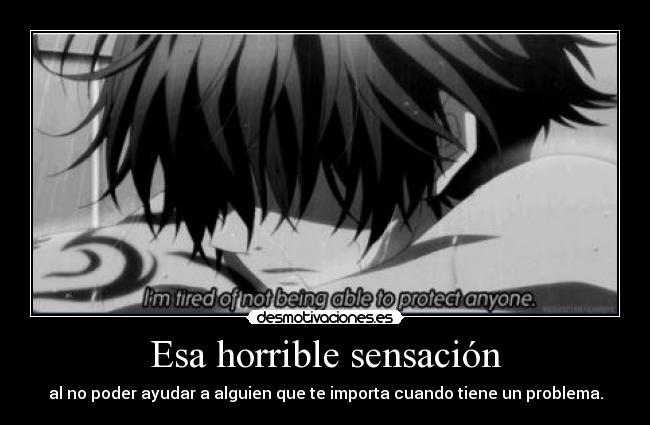 Esa horrible sensación - 