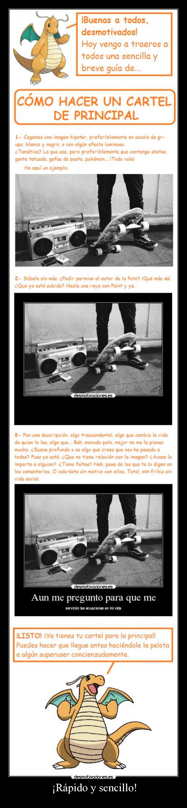 carteles tonysd tcp como hacer cartel principal rapido sencillo desmotivaciones